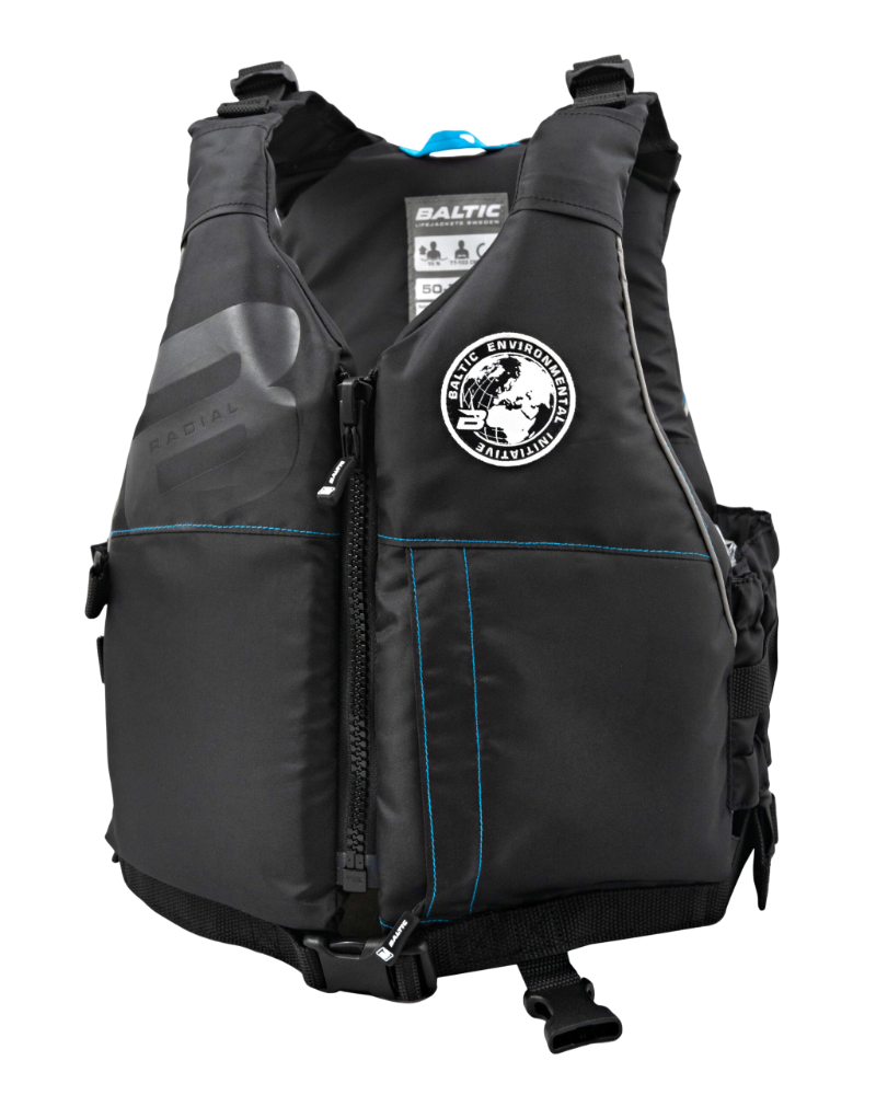 Flytväst Junior / Vuxen Baltic Radial E.I. Svart