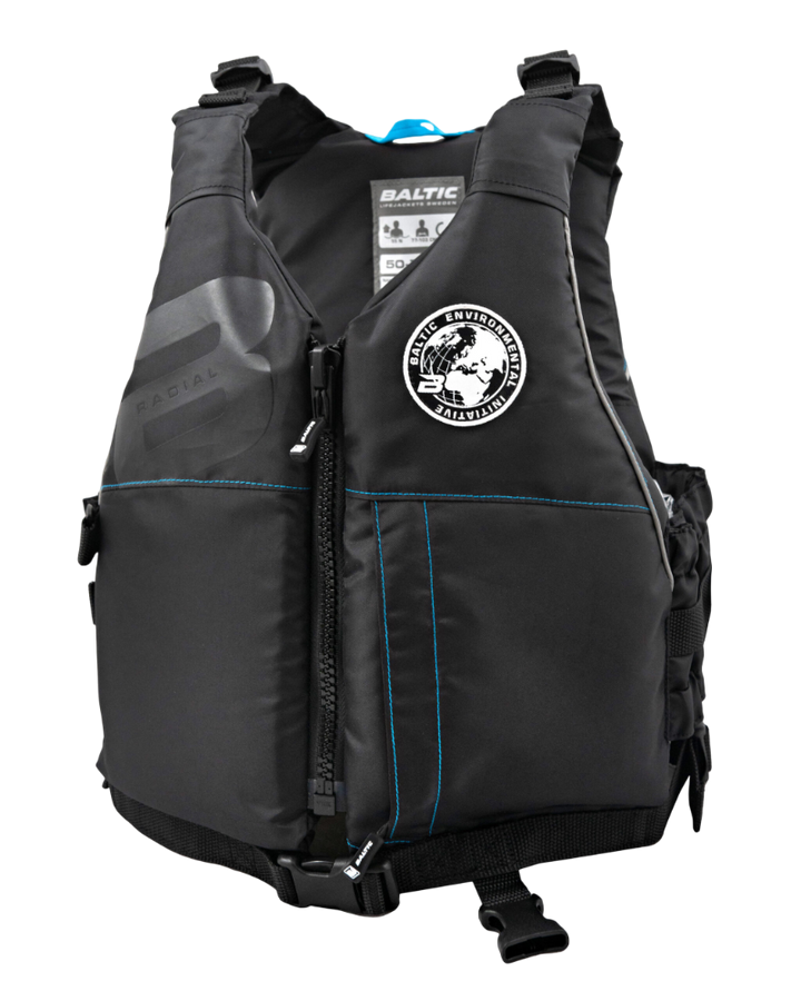 Flytväst Junior / Vuxen Baltic Radial E.I. Svart