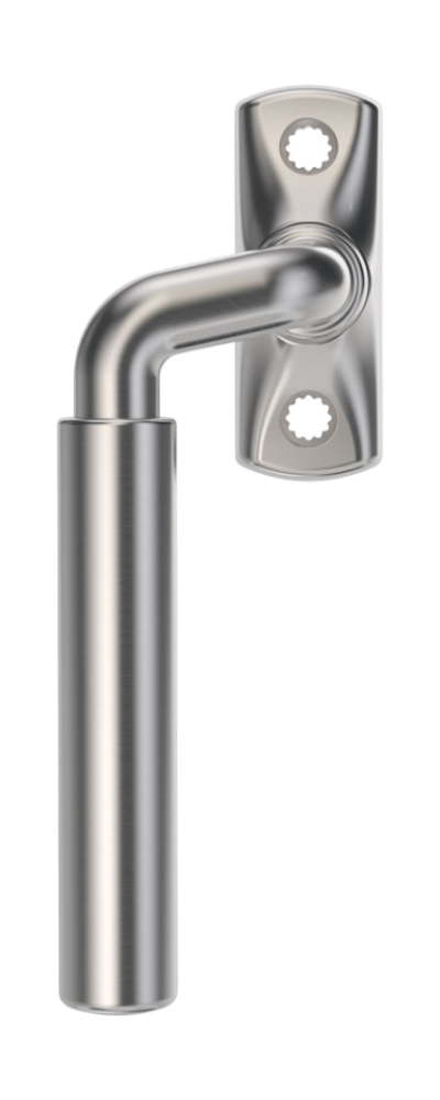 Fönsterhandtag ROCA Prästö WH-P 30 - Vänster - Borstad nickel