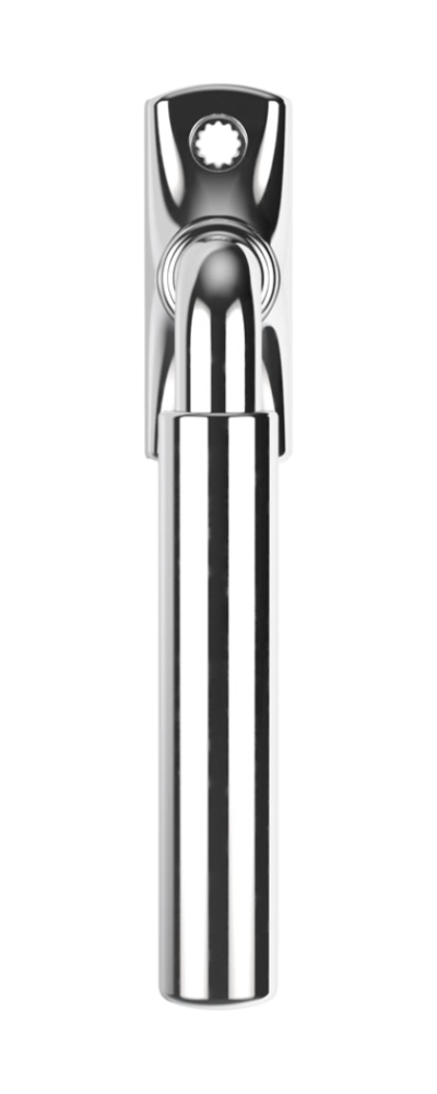 Fönsterhandtag ROCA Prästö WH-P 30 - Rakt - Blank krom