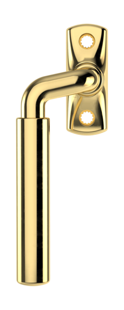 Fönsterhandtag ROCA Prästö WH-P 30 - Vänster - Blank mässing