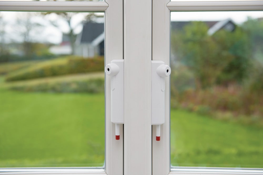 Godkänt fönsterlås ABUS FTS16 - Öppet