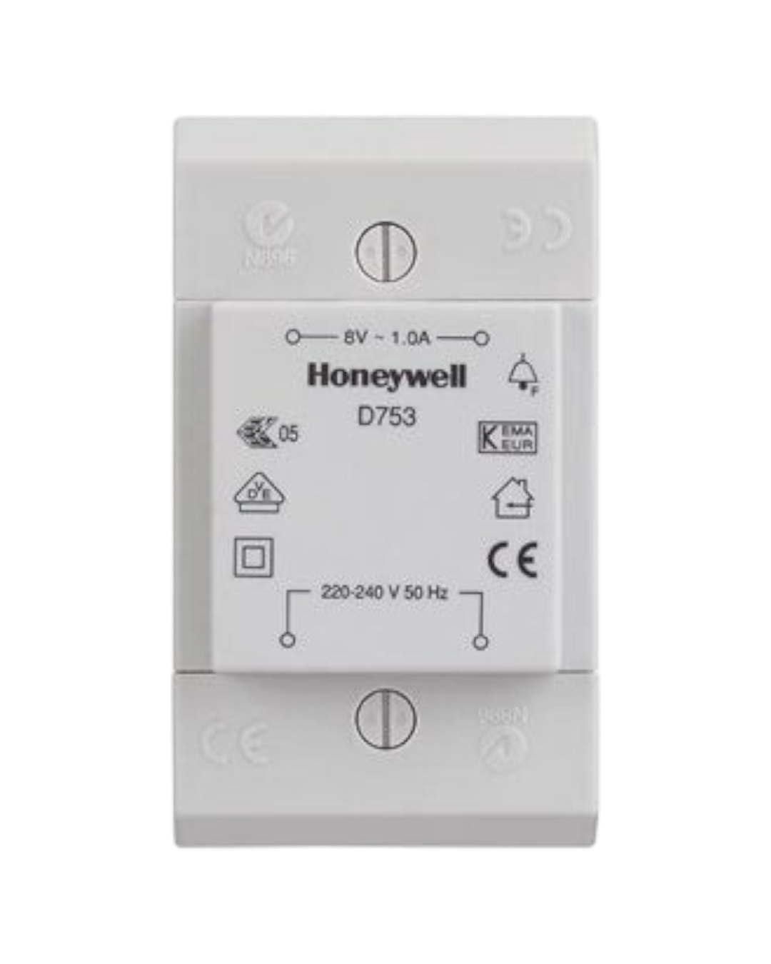 Transformator 8V / 1A Honeywell D753 till dörrklockor m fl – St George