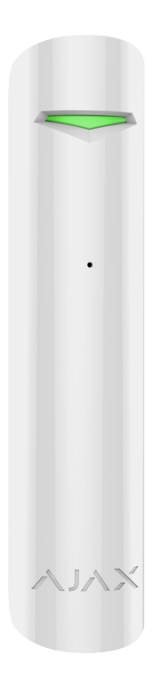 Glaskrossdetektor Ajax GlasProtect Vit