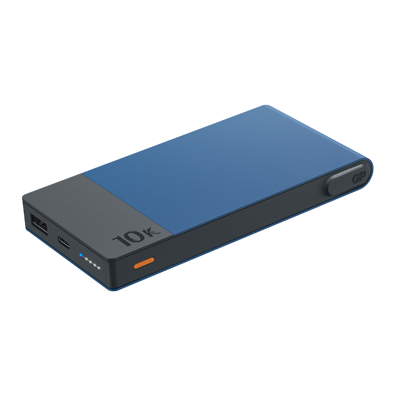 GP Powerbank M2 med 10.000 mAh - Blå