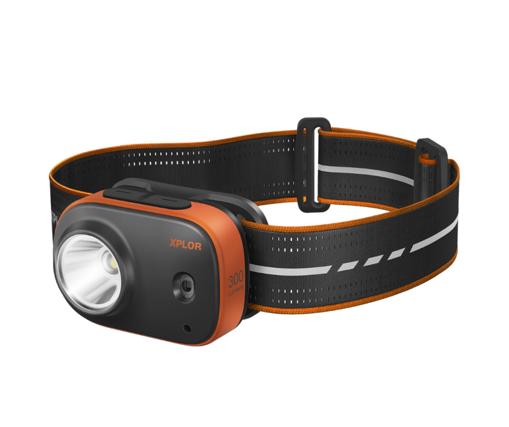 Pannlampa GP Xplor PHR16 med 300 lumen