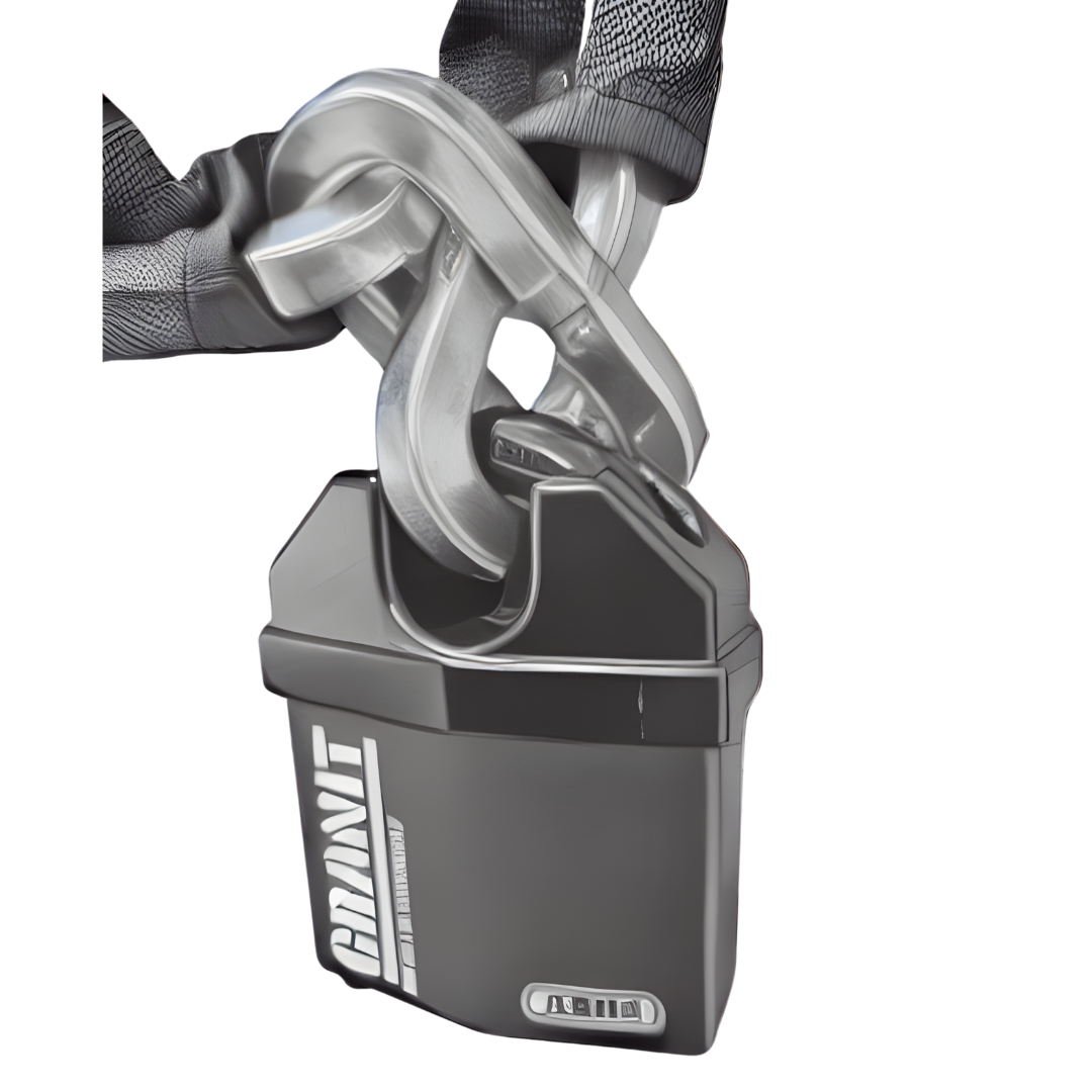 Låskätting- och hänglåspaket i klass 3 till motorcykeln