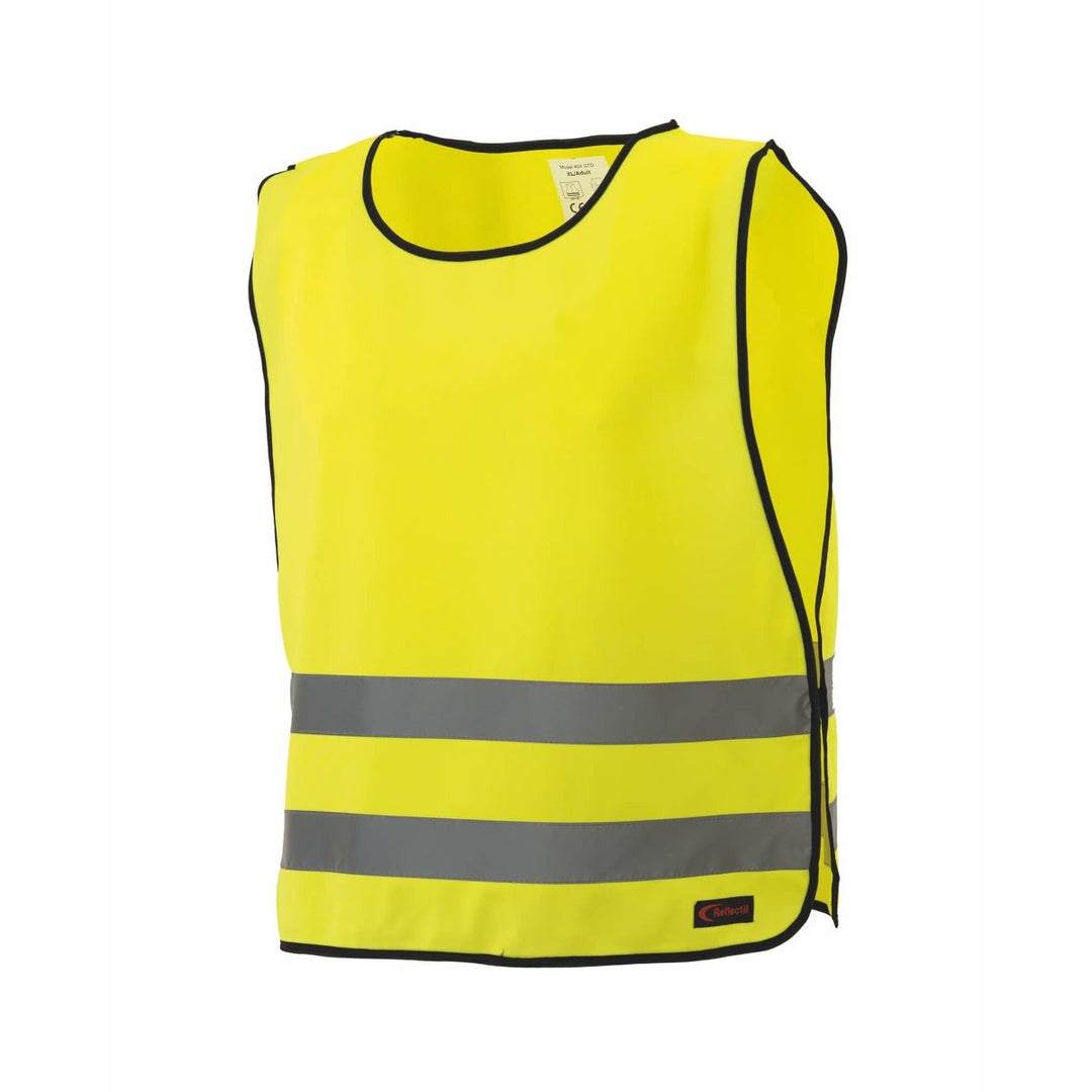 Reflexväst för barn neongul fram