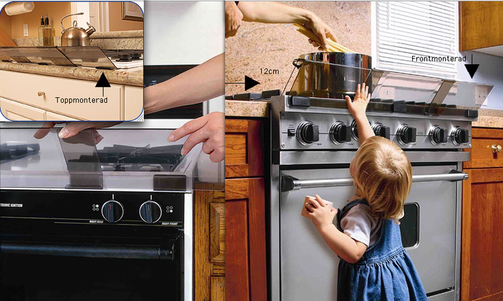 Spisskydd i polykarbonat Safe-Side