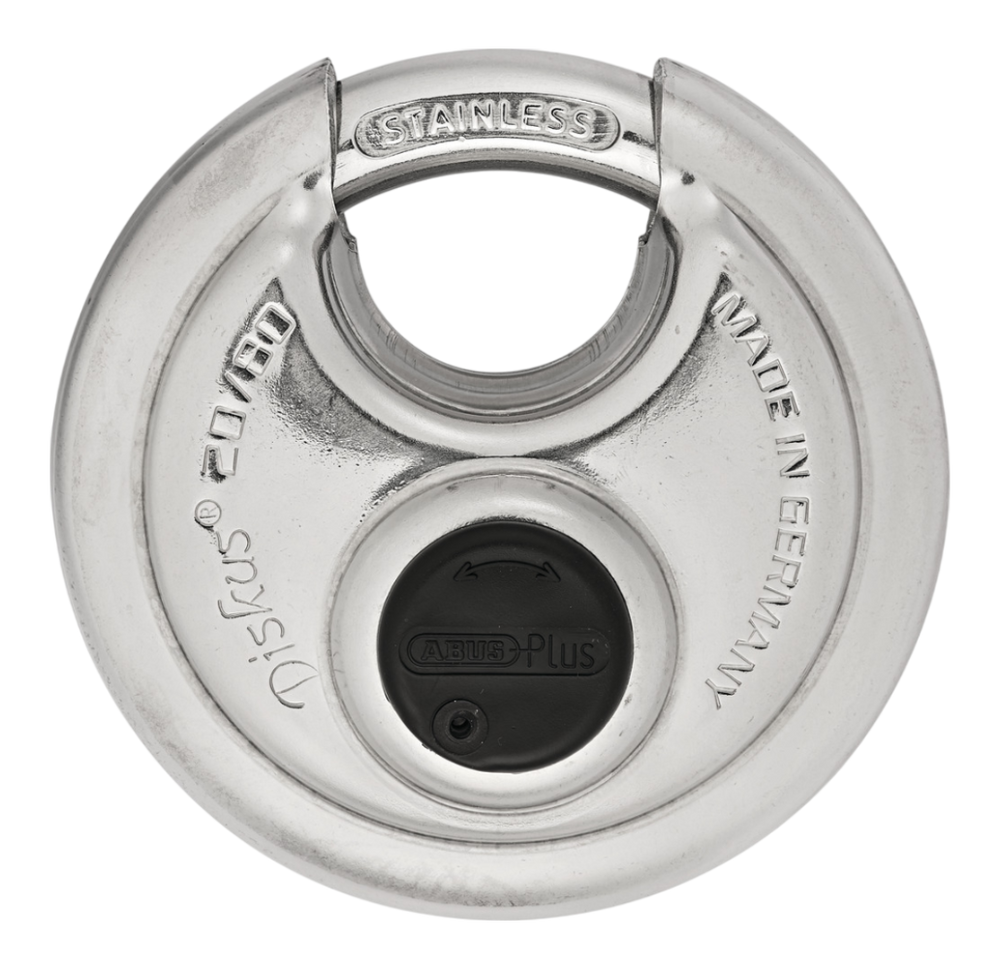 Hänglås ABUS Diskus 20/80 med ABUS Plus låsning