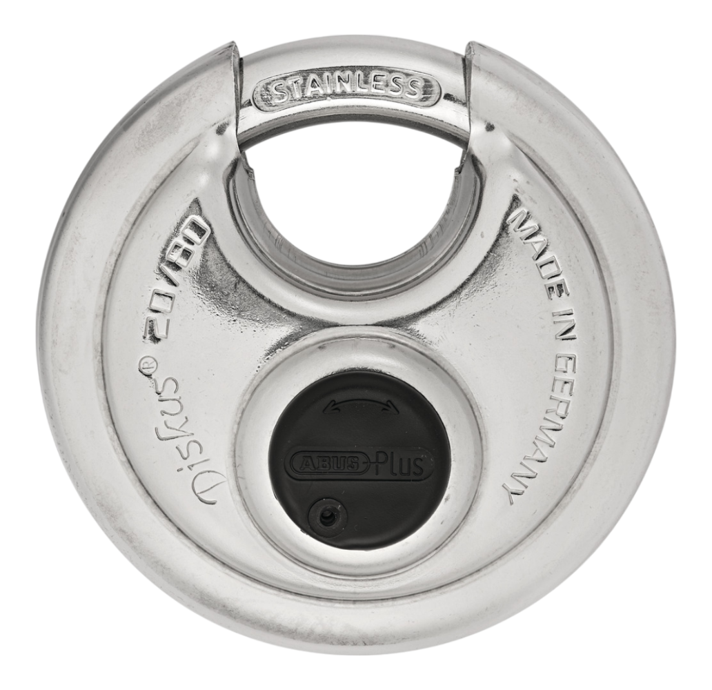 Hänglås ABUS Diskus 20/80 med ABUS Plus låsning