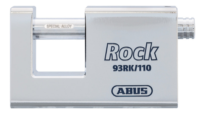 Hänglås ABUS Rock Monoblock 93RK/110 Klass 5 för oval låscylinder