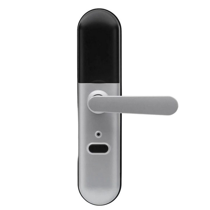 Digitalt dörrlås Habo Tribe 2 med fingeravtrycksläsare Silver – bild 2 – St George
