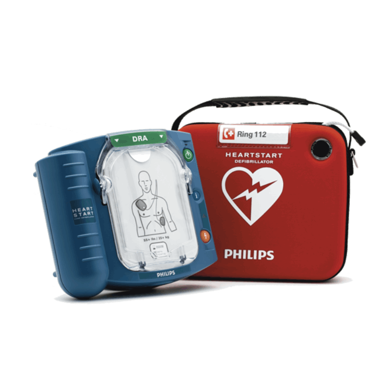 Hjärtstartare Philips Heartstart HS1 med standardväska