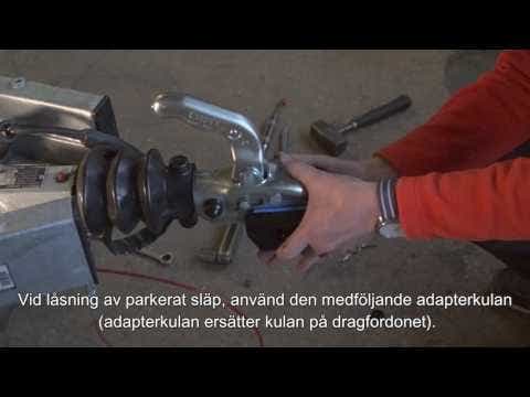 Godkänt trailerlås Combilock 1030