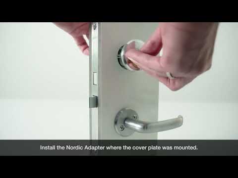 Komplett paket tedee Pro Silver - smart digitalt dörrlås