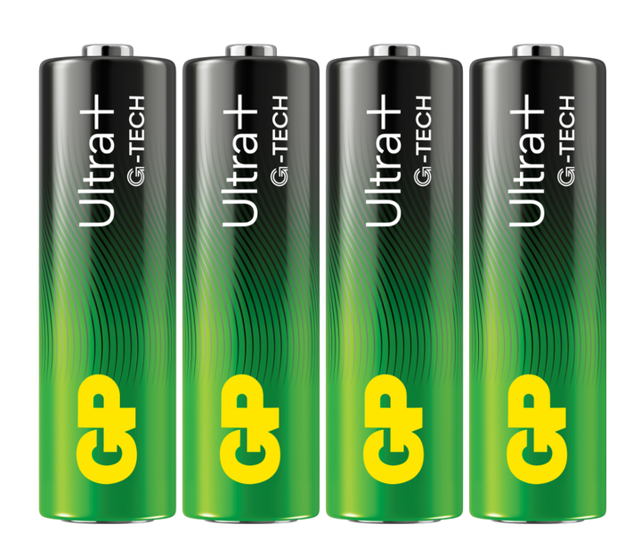 Engångsbatteri GP Ultra+ AA / LR6 4-pack