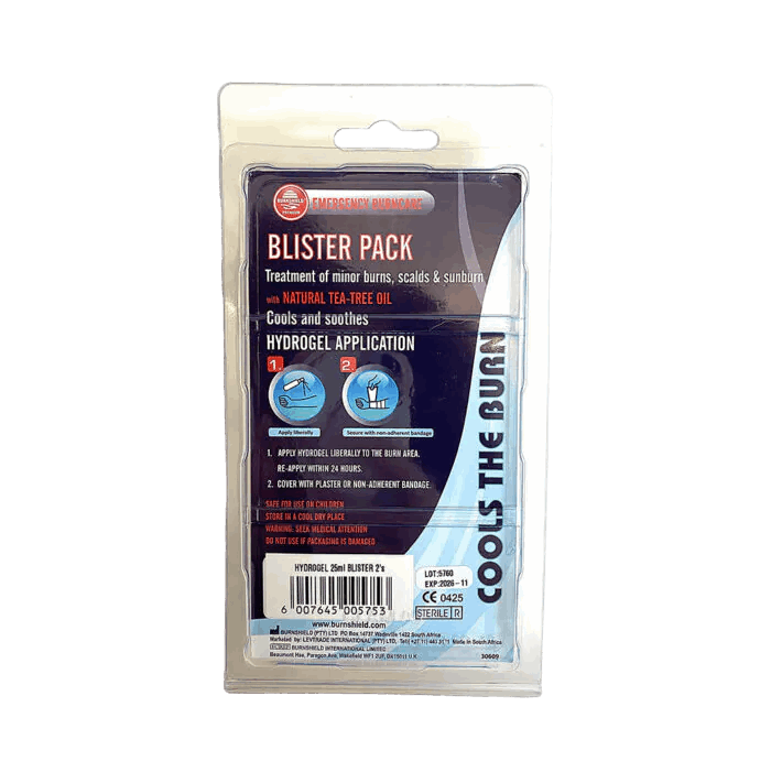 UTGÅTT - Brännskadegel Burnshield på tub 2x25ml