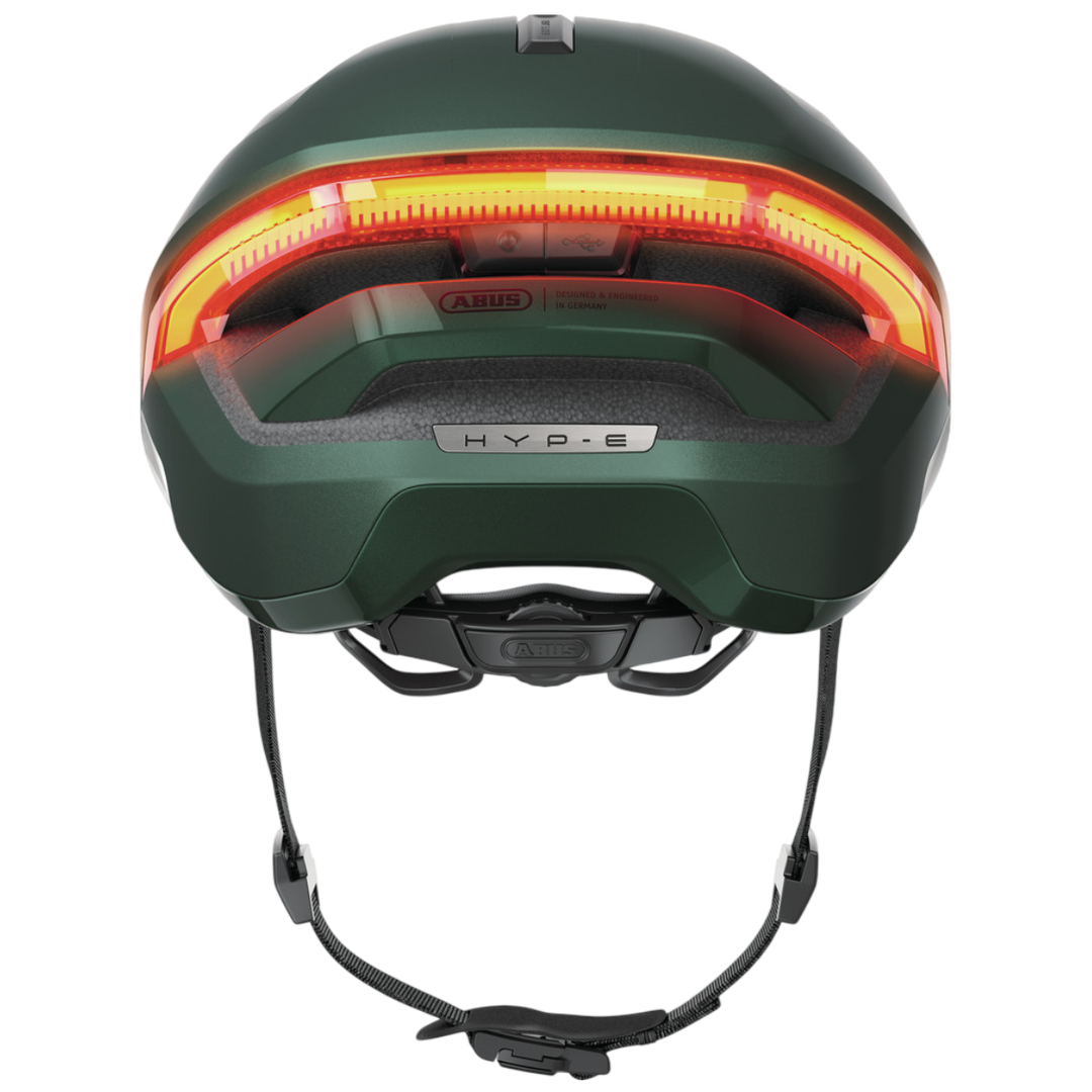 Cykelhjälm ABUS HYP-E Jungle Green