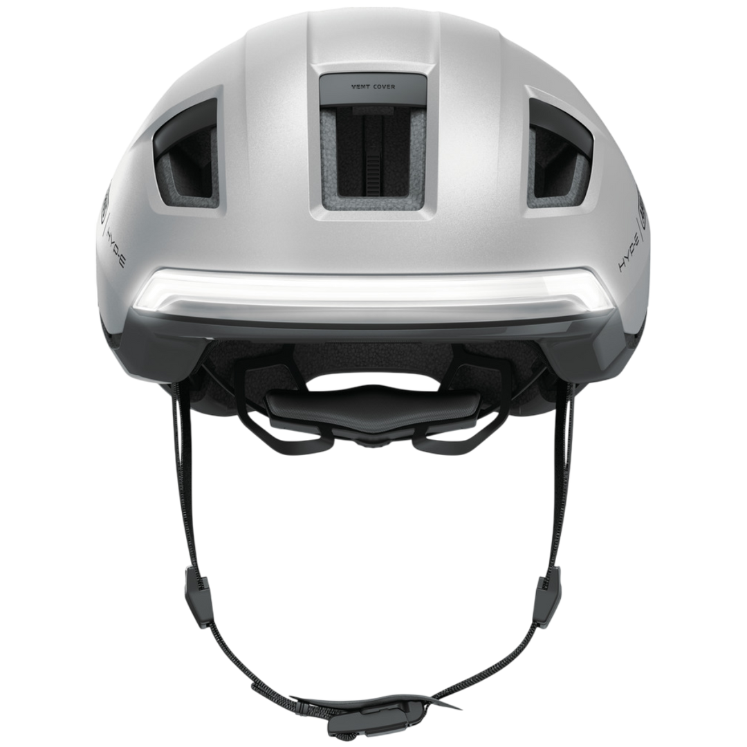 Cykelhjälm ABUS HYP-E Gleam silver