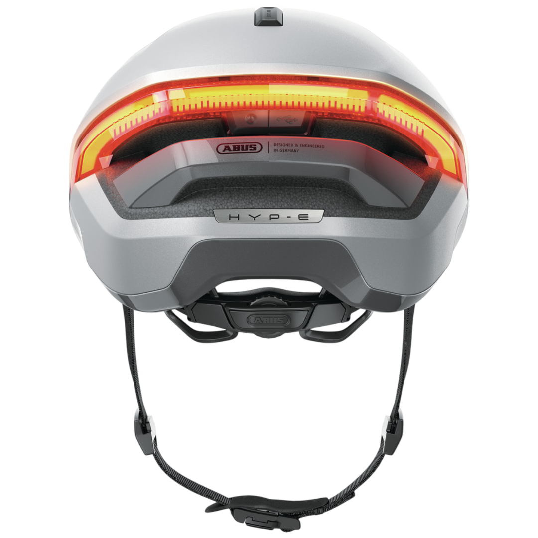 Cykelhjälm ABUS HYP-E Gleam silver