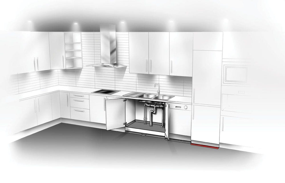 Kyl-/Frysunderlägg AquaTeam (55-120 cm)