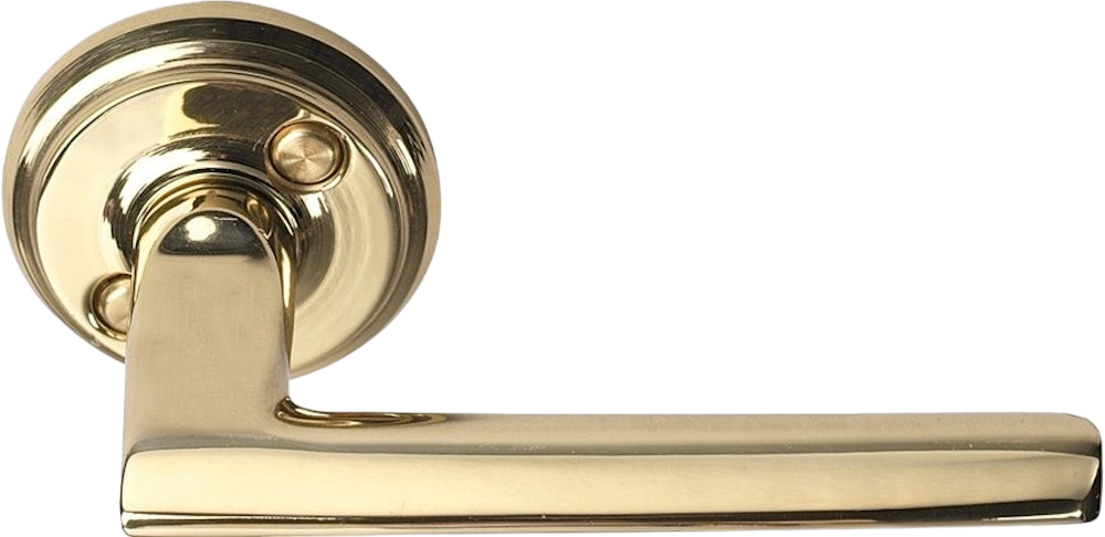 Innerdörrhandtag ASSA Epok 1949 Blankmässing