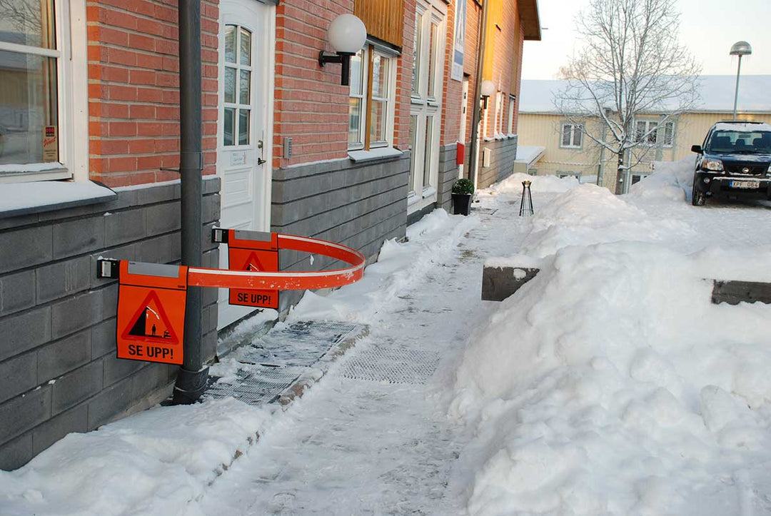 Varningssystem för snö- och isras Isidor - Lång bom