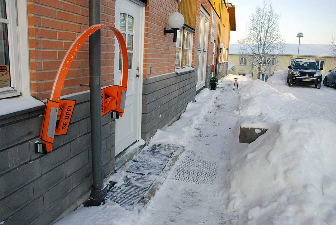 Varningssystem för snö- och isras Isidor - Lång bom