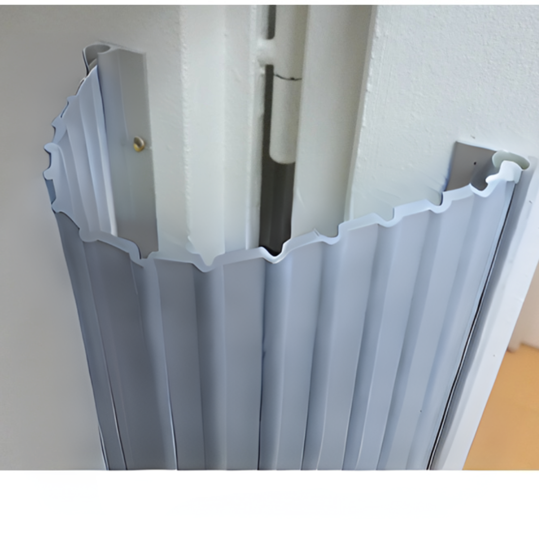 Klämskydd bred, för utsida - Ljusgrå