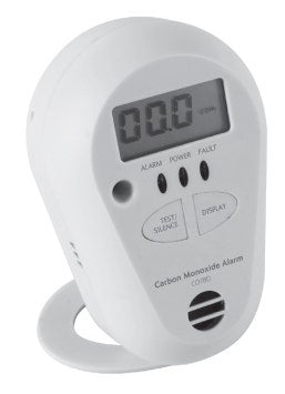 Kolmonoxidvarnare Deltronic med 7-års batteri och digital display