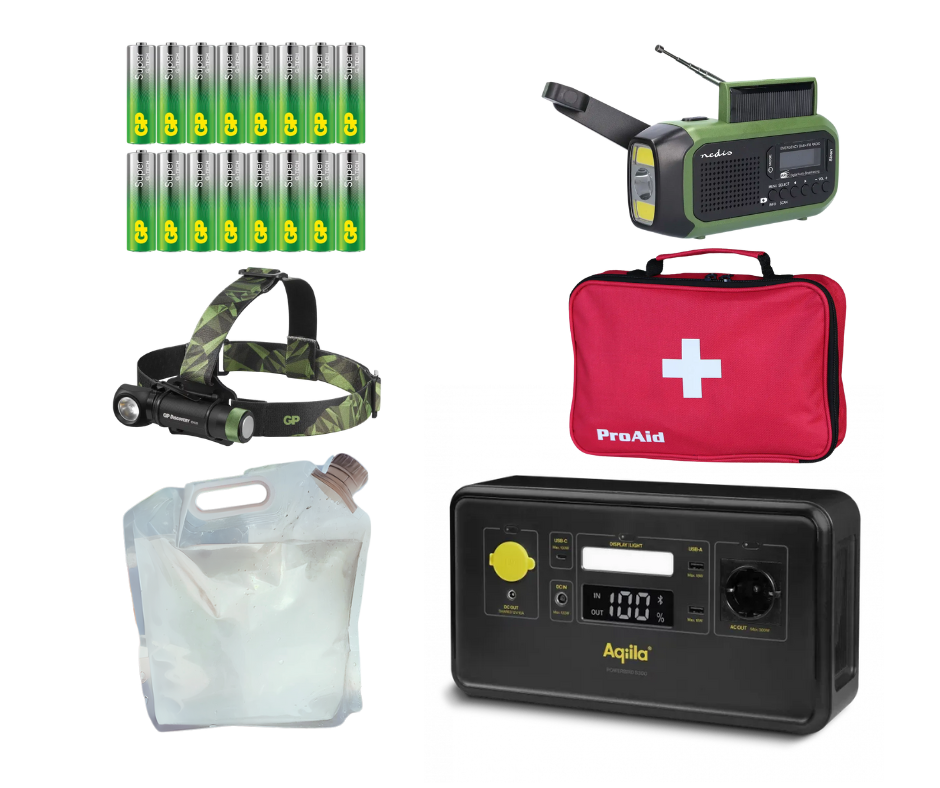 Krisberedskapspaket till hemmet