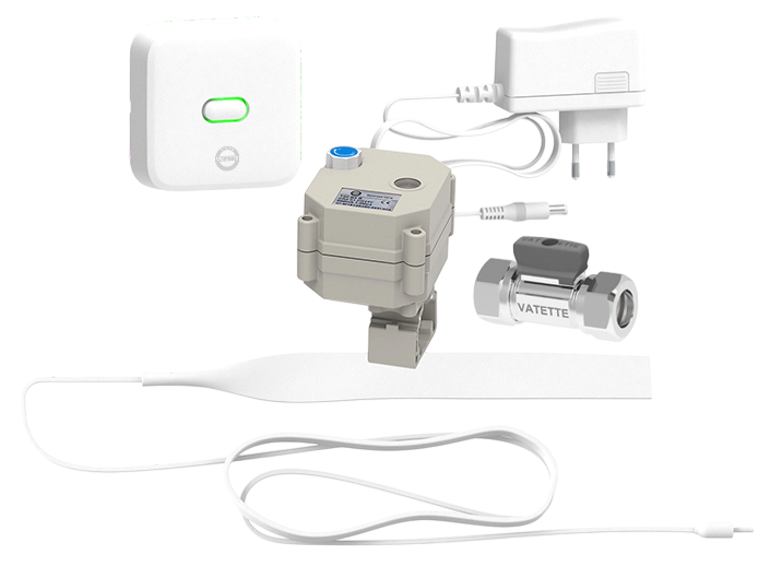 Läckagebrytare Vatette med WiFi inklusive kulkopplingsventil