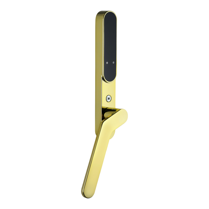 Låsbart handtag till altandörr Secuyou med Bluetooth - Mässing - Vänster