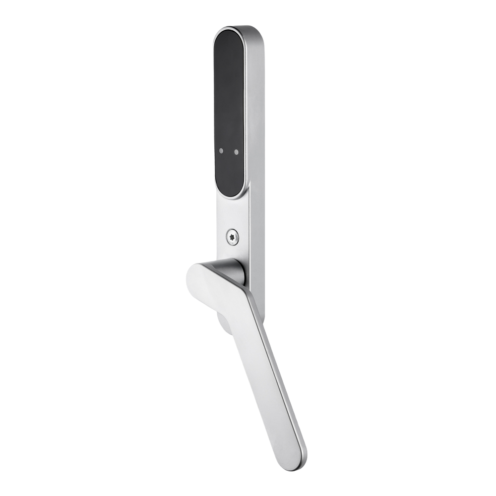 Låsbart handtag till altandörr Secuyou med Bluetooth - Mattkrom – bild 4 – St George