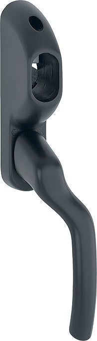 Låsbart handtag till fönster / altandörr HOPPE Tokyo 0710/93S - Aluminium F9714 (Mattsvart) - 8 x 67 mm - Höger