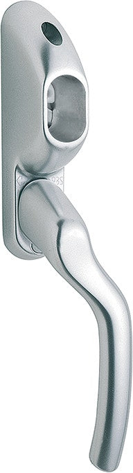Låsbart handtag till fönster / altandörr HOPPE Tokyo 0710VK/93S - Aluminium F1 (Silver) - 8 x 43 mm - Höger