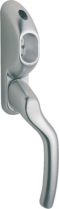 Låsbart handtag till fönster / altandörr HOPPE Tokyo 0710/93S - Aluminium F9 (Rostfri) - 8 x 53 mm - Höger