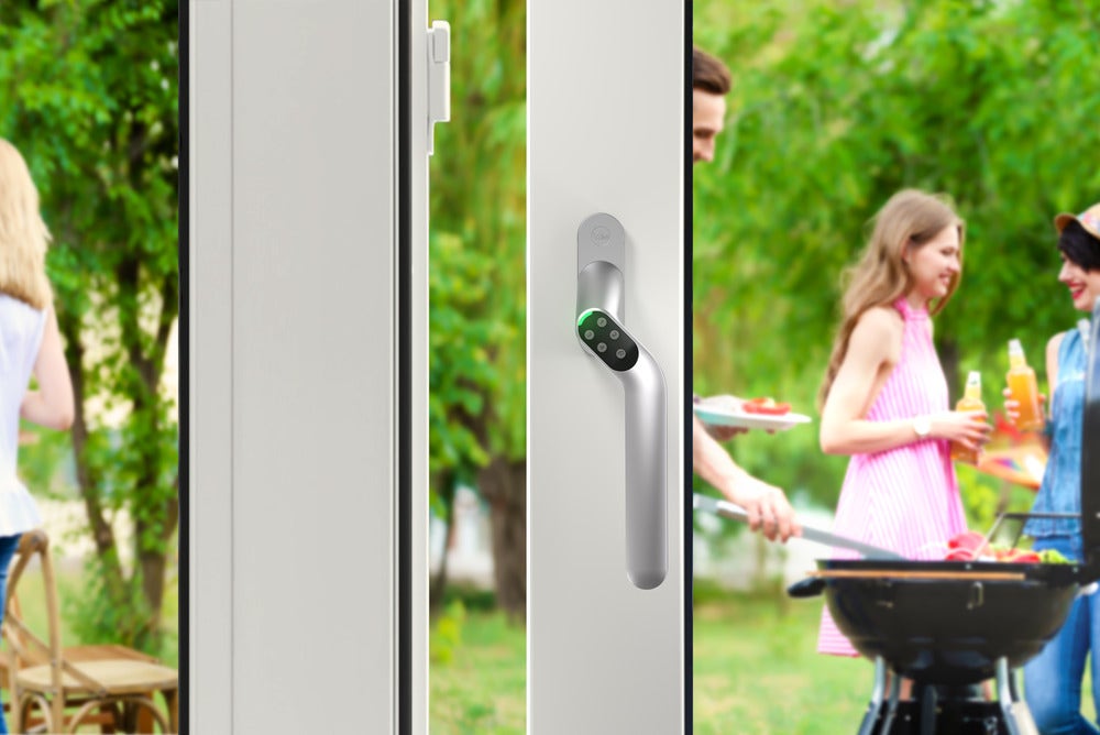 Uppkopplat handtag till altandörr Yale Smart Code Handle – bild 4 – St George