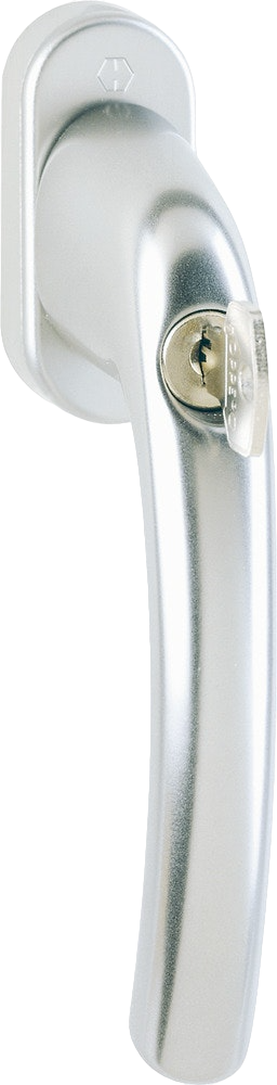 Låsbart TBT fönsterhandtag HOPPE Tokyo 0710S/U26