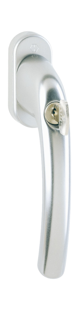 Låsbart TBT fönsterhandtag HOPPE Tokyo 0710S/U26