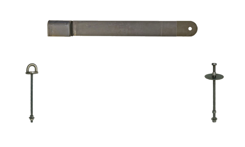 Låsbom 110 cm till dubbeldörrar, container m fl