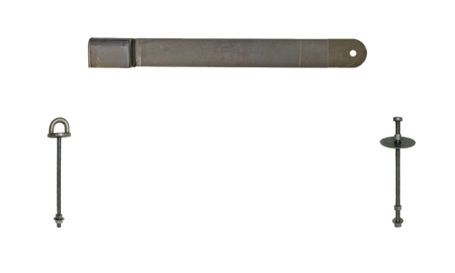 Låsbom 110 cm till dubbeldörrar, container m fl