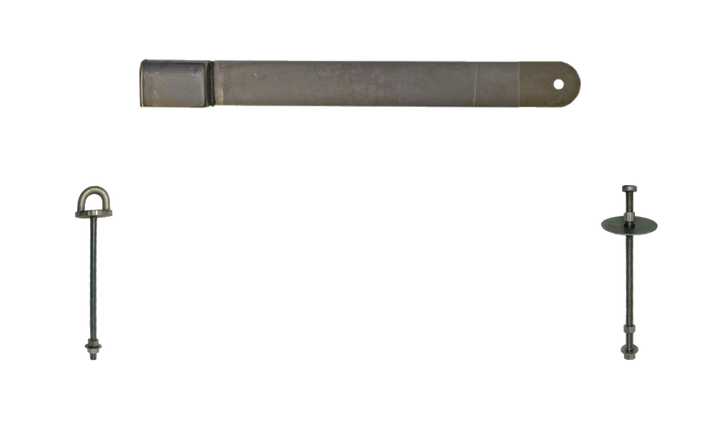 Låsbom 110 cm till dubbeldörrar, container m fl