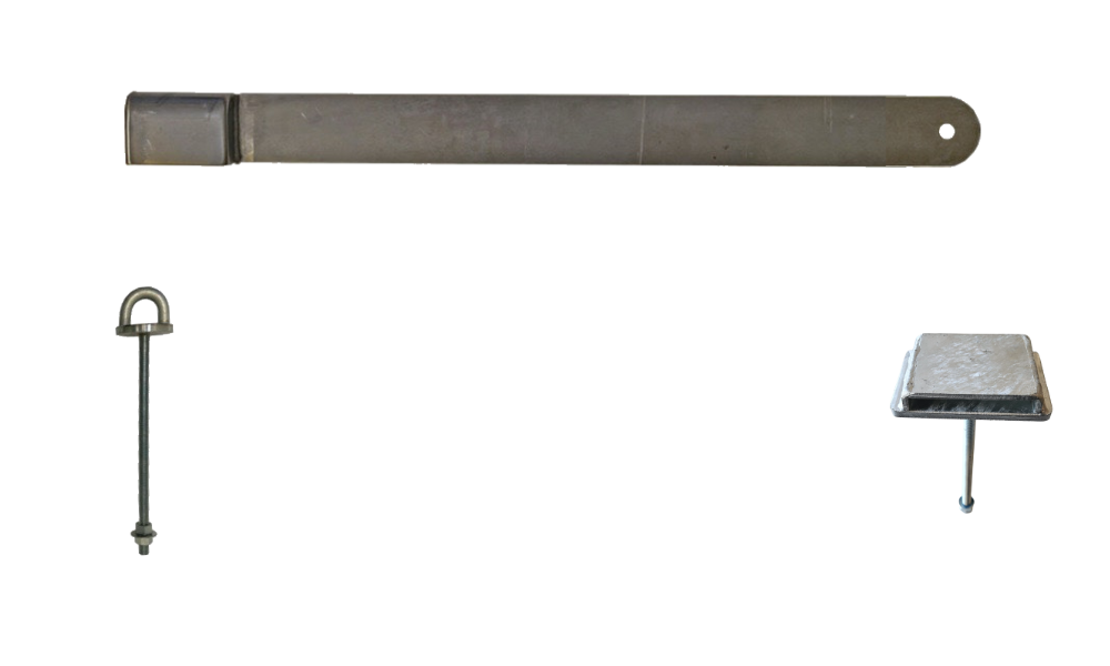Låsbom 150 cm - Höger