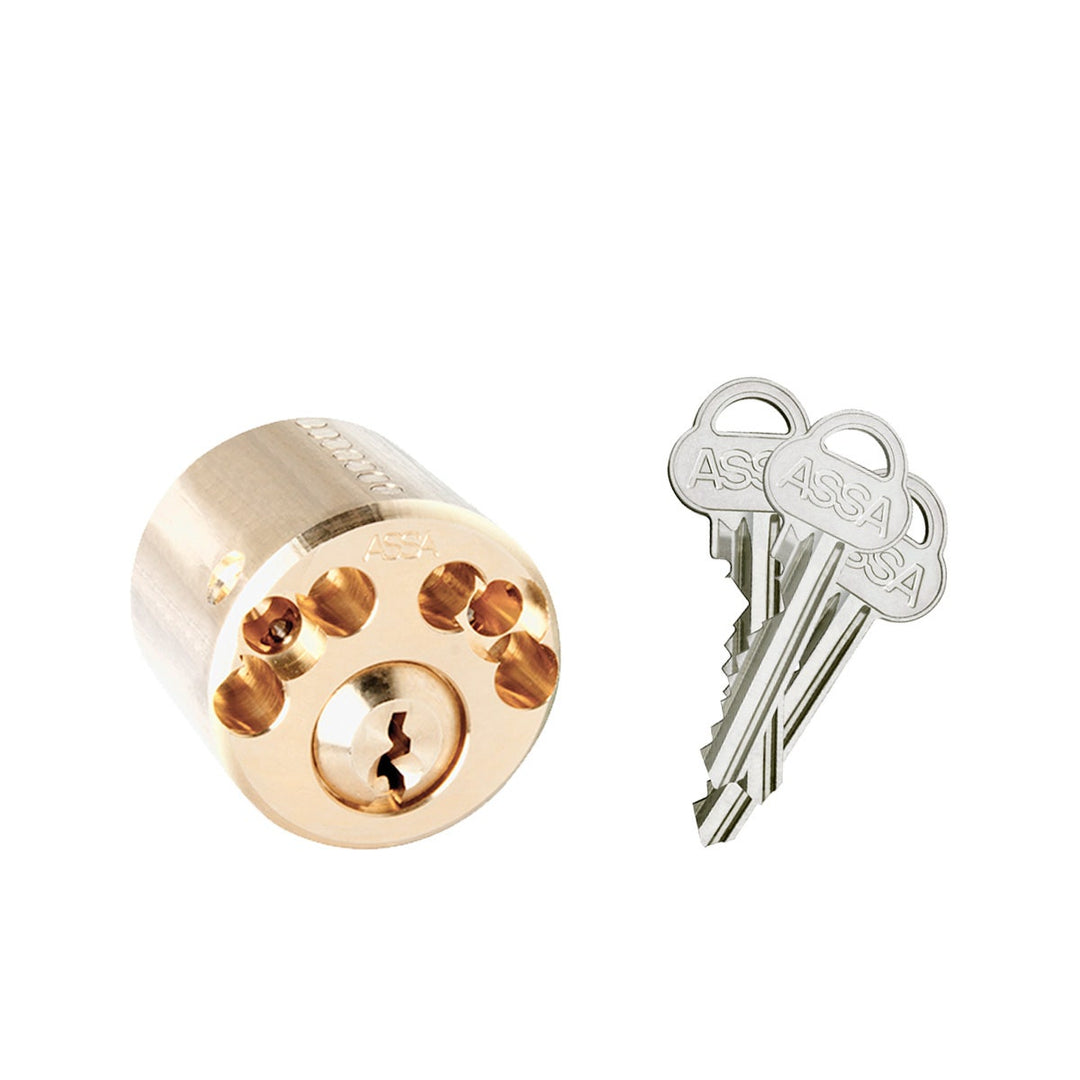 Rund säkerhetscylinder ASSA 713 för insidan