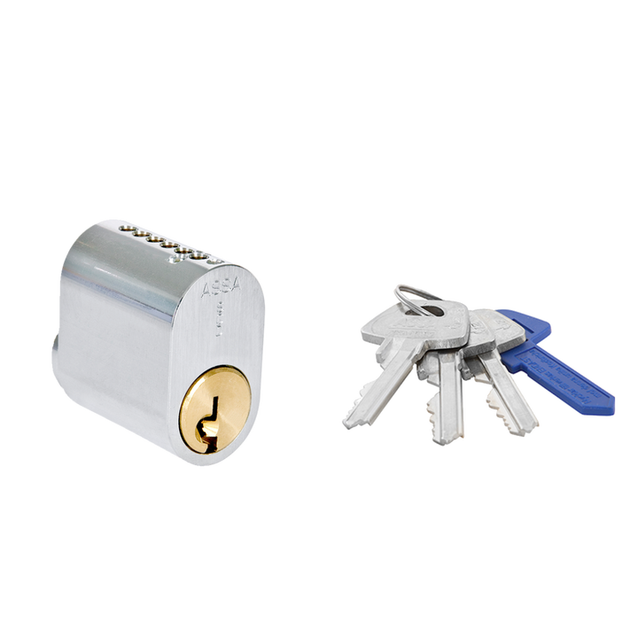 Oval enkelcylinder ASSA d12 1201
