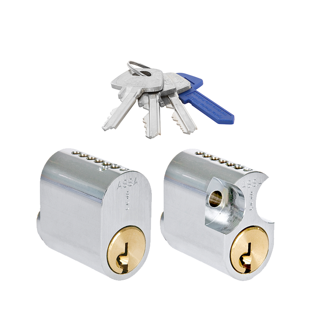 Oval dubbelcylinder ASSA d12 1202