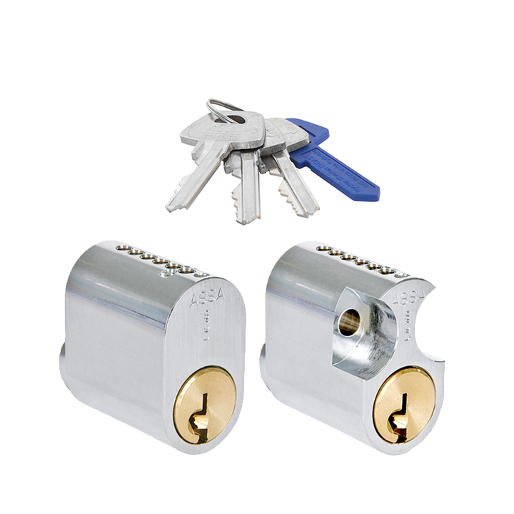Oval dubbelcylinder ASSA d12 1202