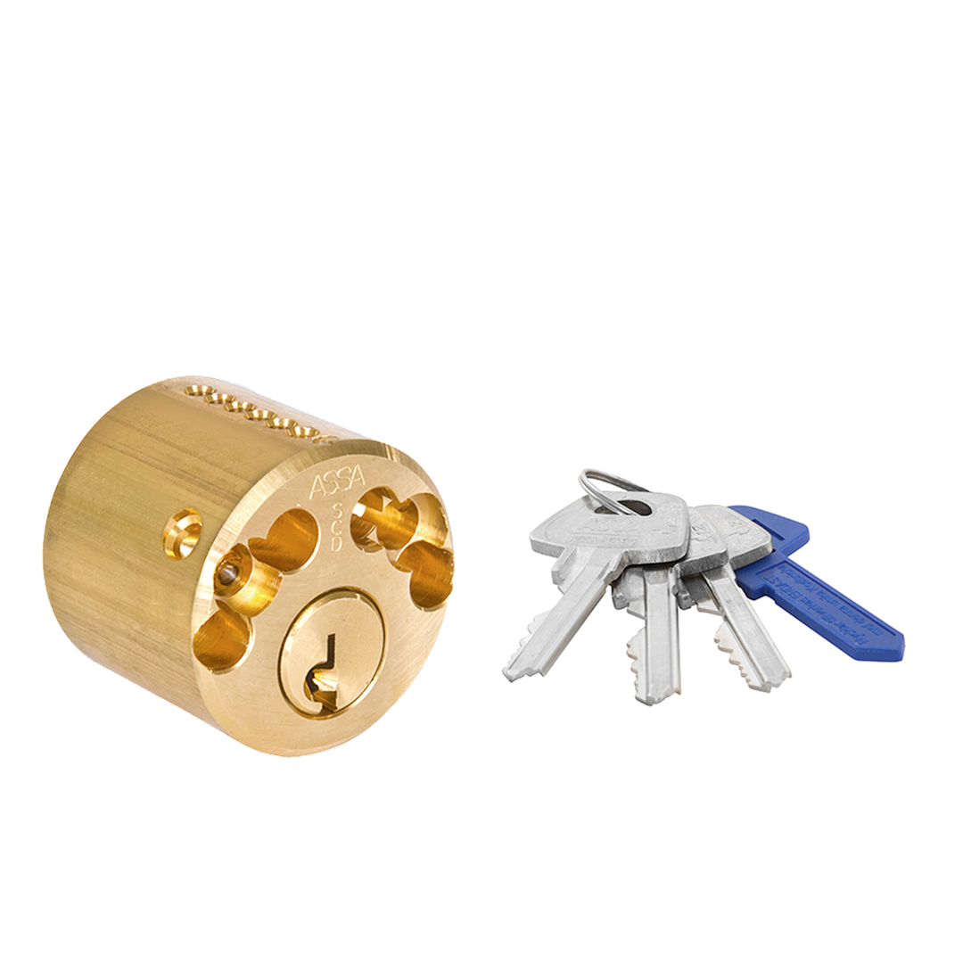 Rund enkelcylinder för insidan ASSA d12 1213